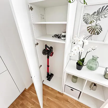Zentrales Business Mit Schlafzimmer