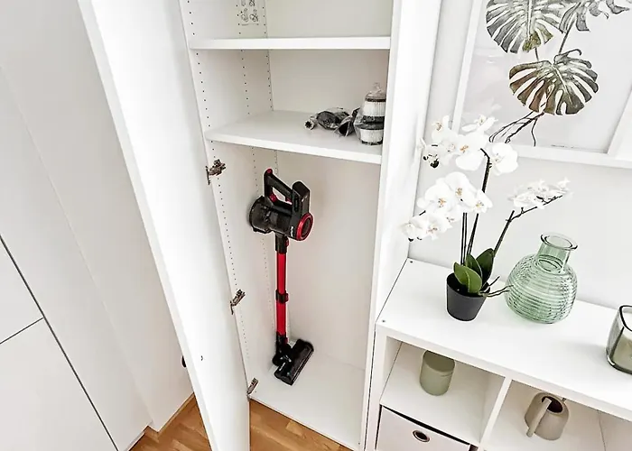 Zentrales Business Mit Schlafzimmer